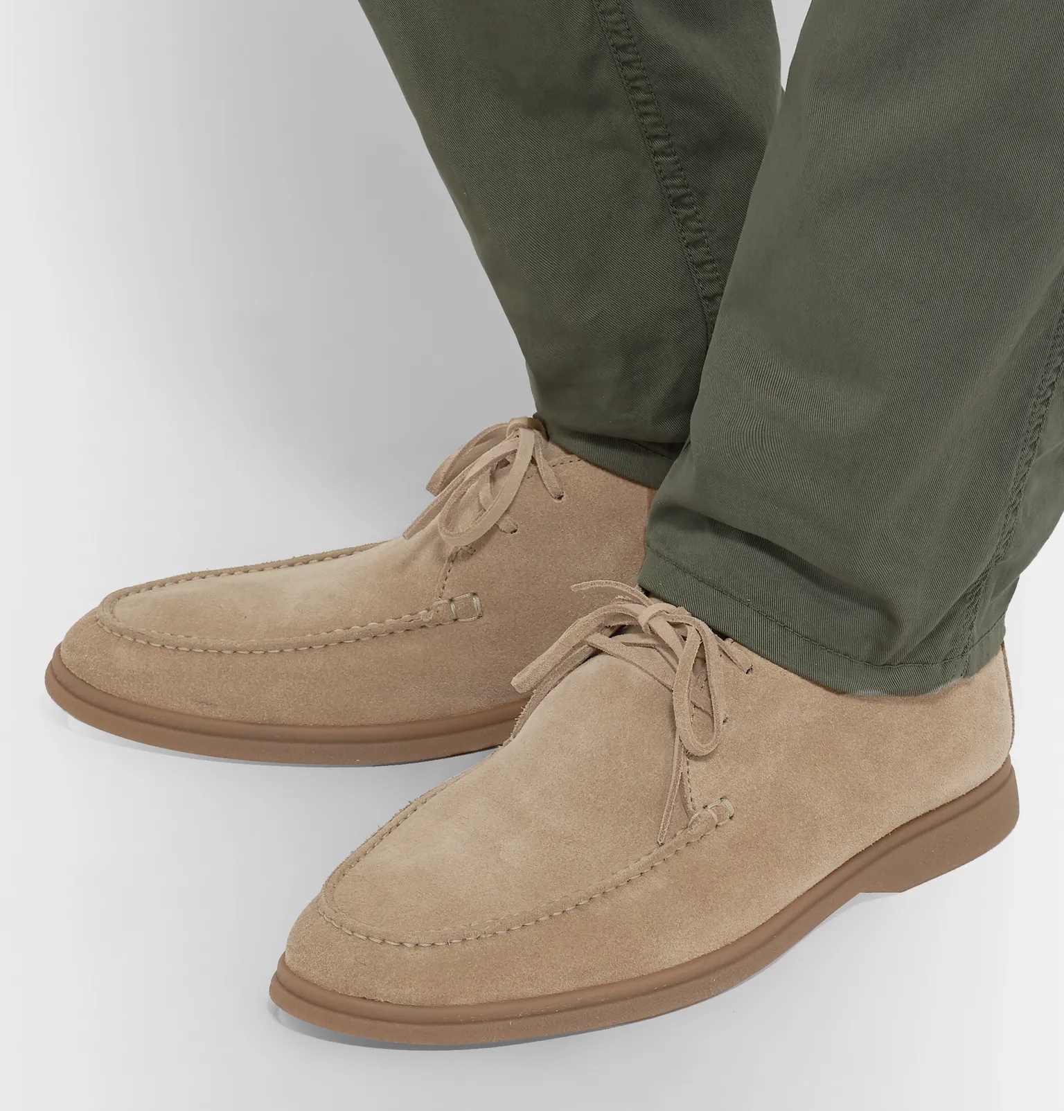 Suede Chukka Boots - 5