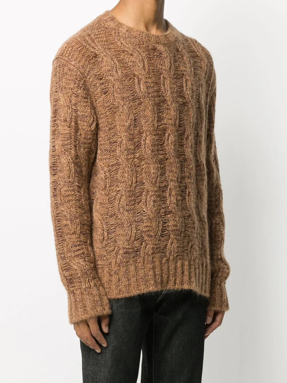 cable knit jumper - 3