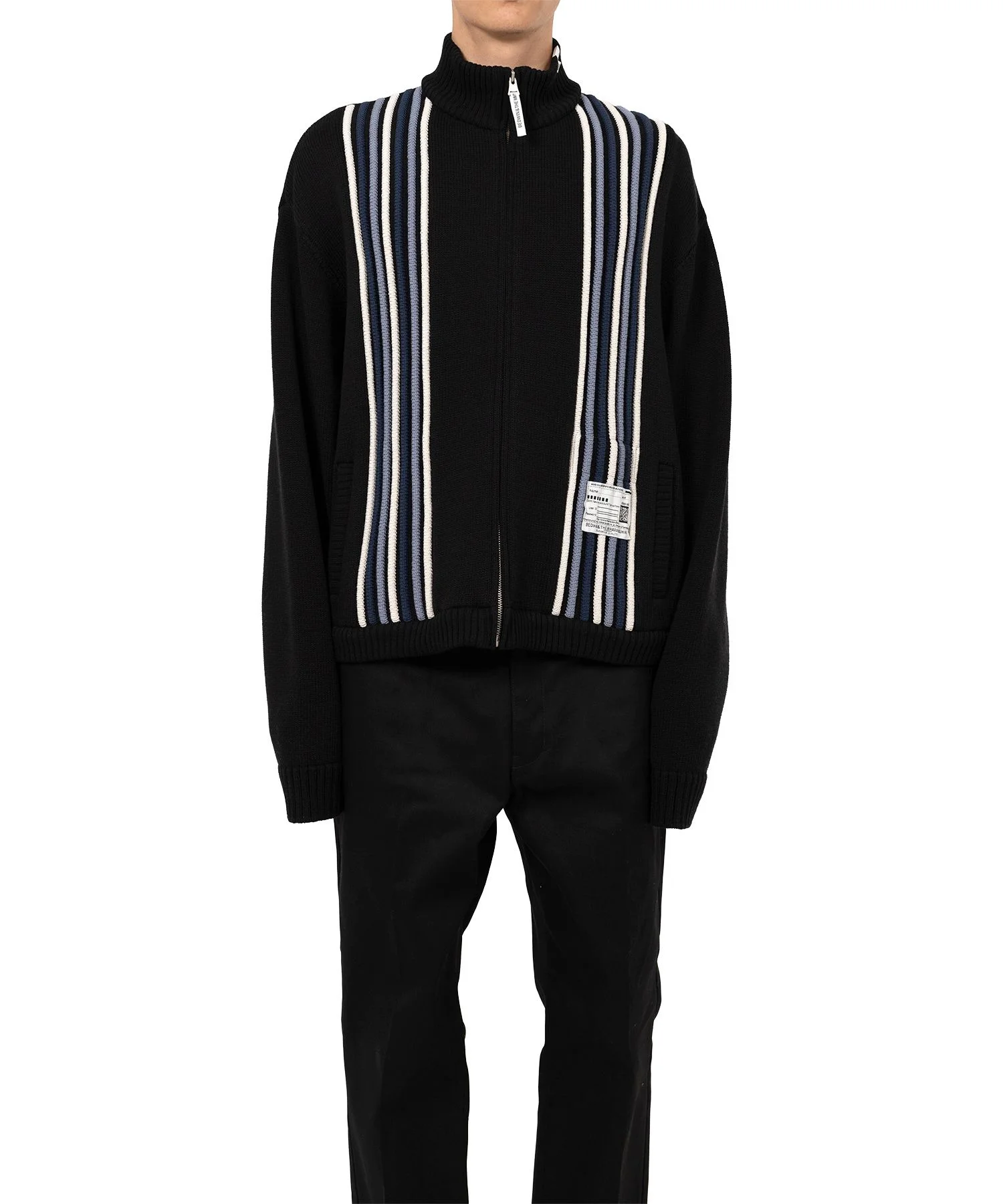 "BEDWIN & THE MMY” Zip Knit Cardigan - 1