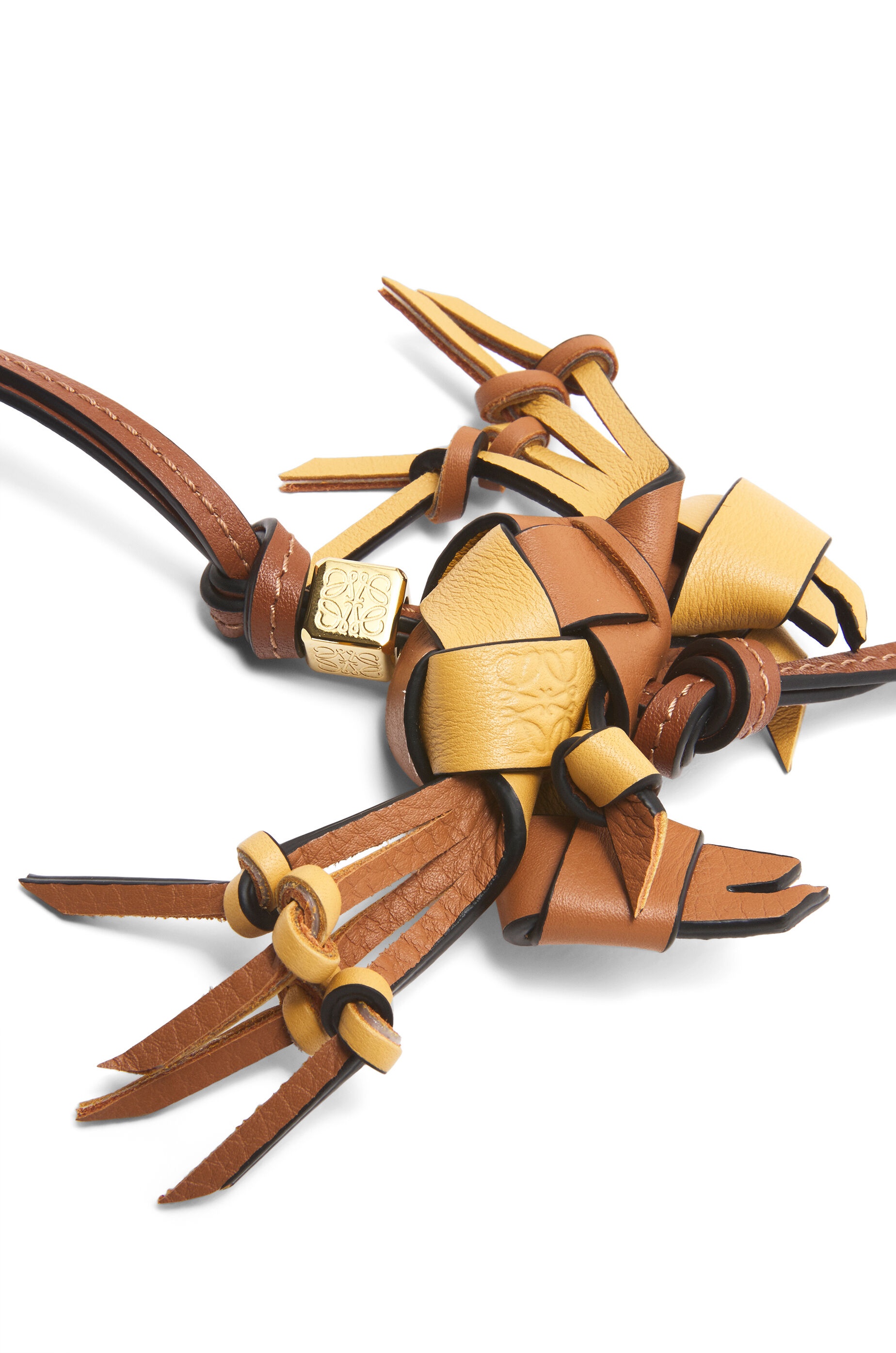 Crab charm in calfskin - 2