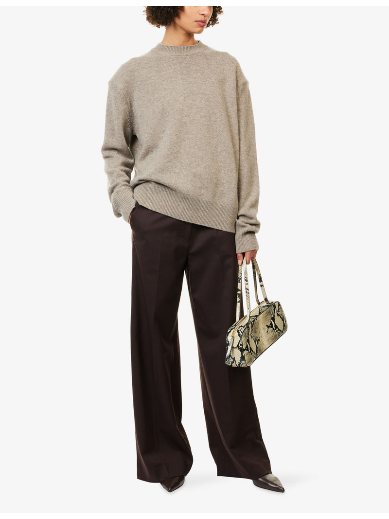 The Frankie Shop Rafaela Relaxed-Fit Wool-And-Cashmere Jumper outlook