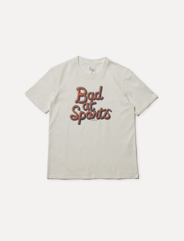 Joni Bad At Sport T-Shirt Offwhite - 1