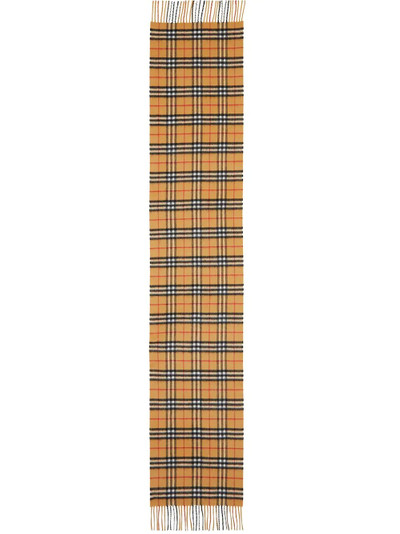 Burberry classic checked scarf outlook