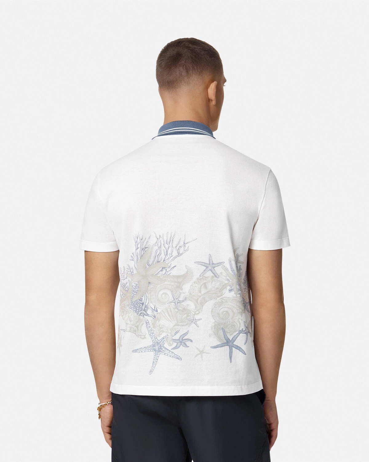 Barocco Sea Graphic Polo Shirt - 5