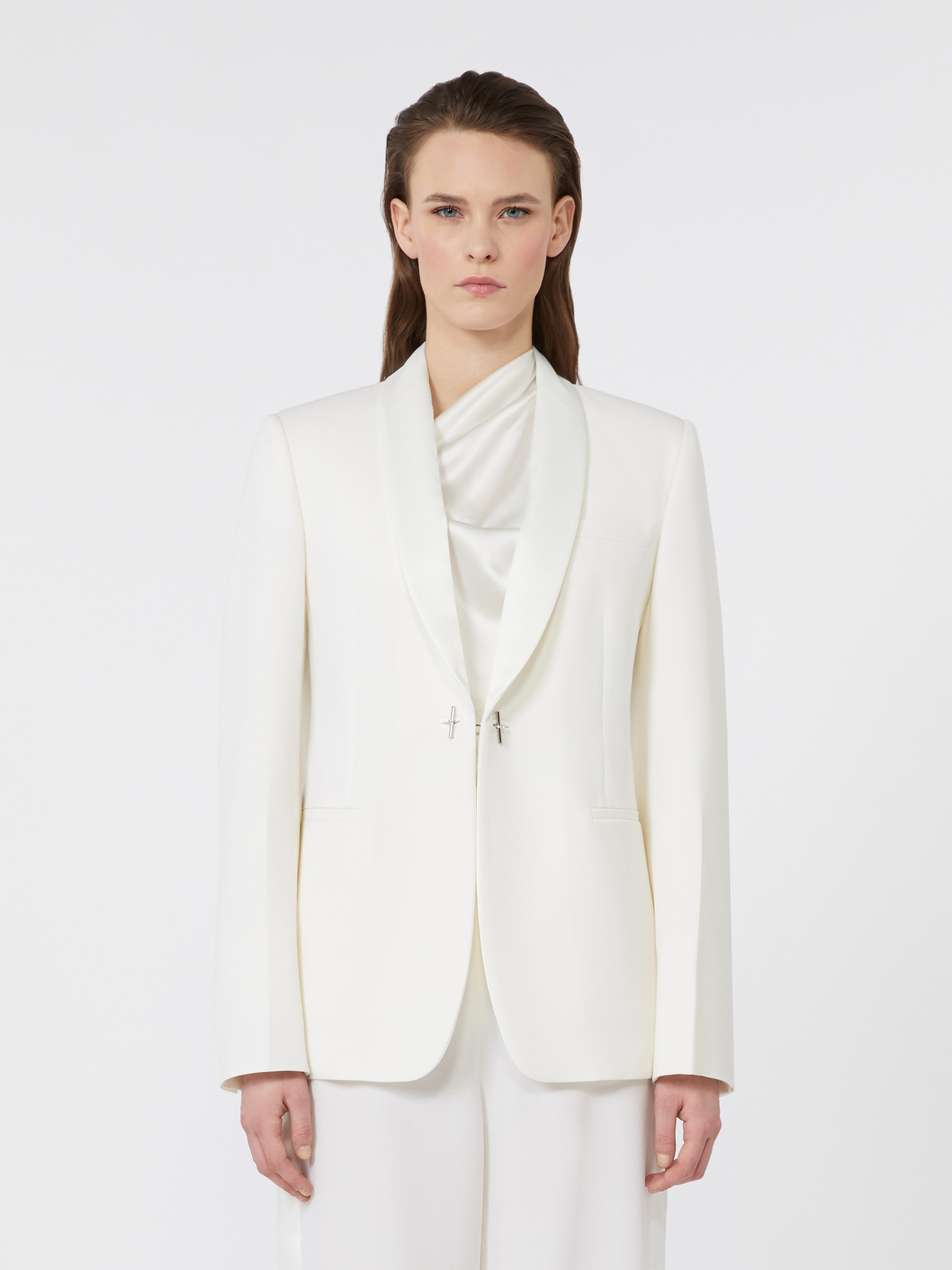 GISELLE Gabardine wool blazer - 3