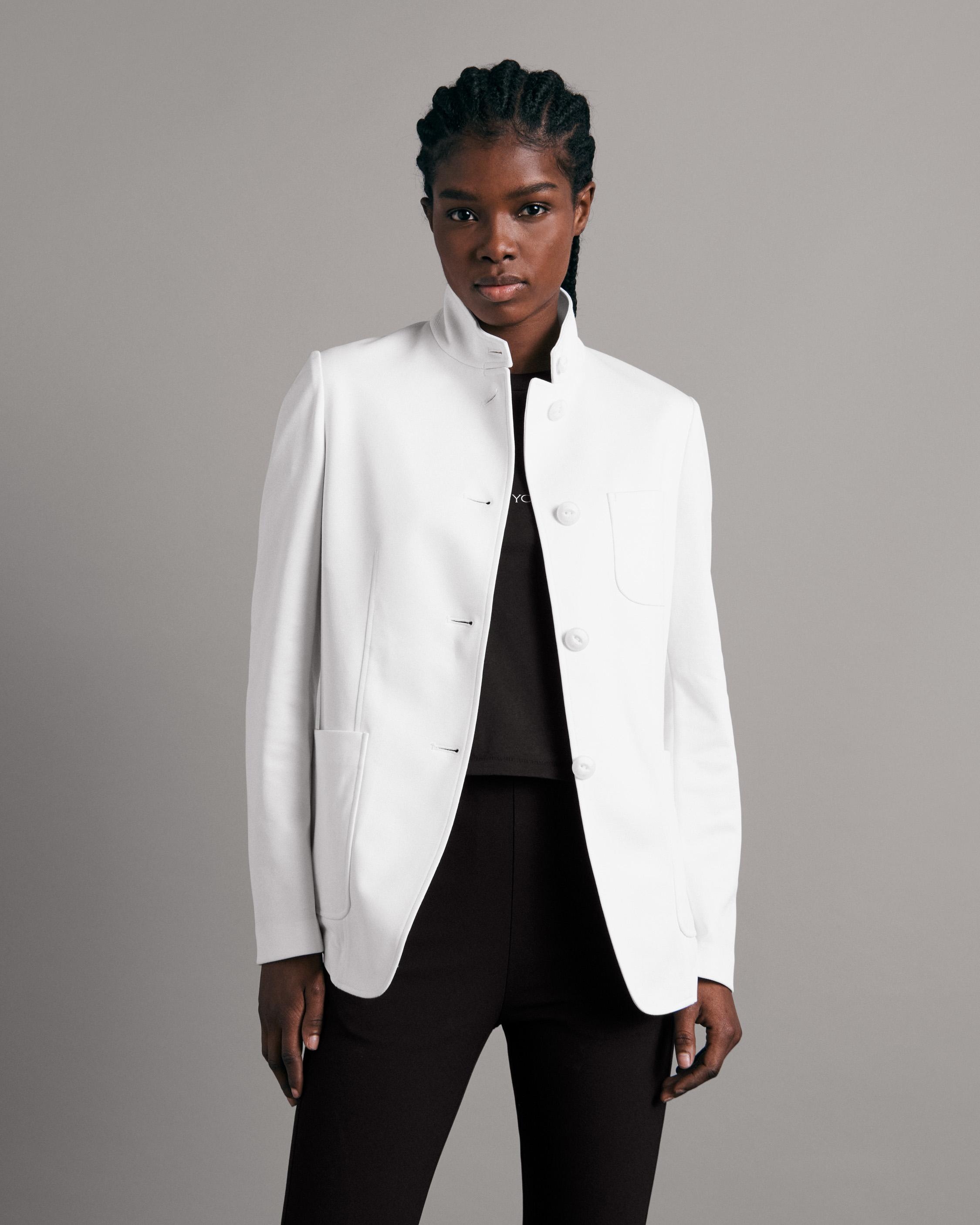 Sid Cotton Pique Blazer
Slim Fit Blazer - 2