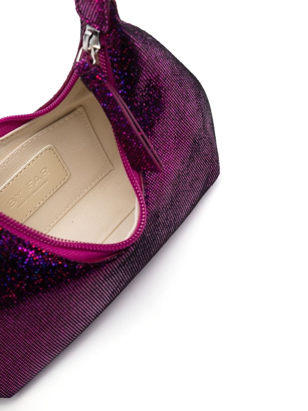 glitter-detail shoulder bag - 5