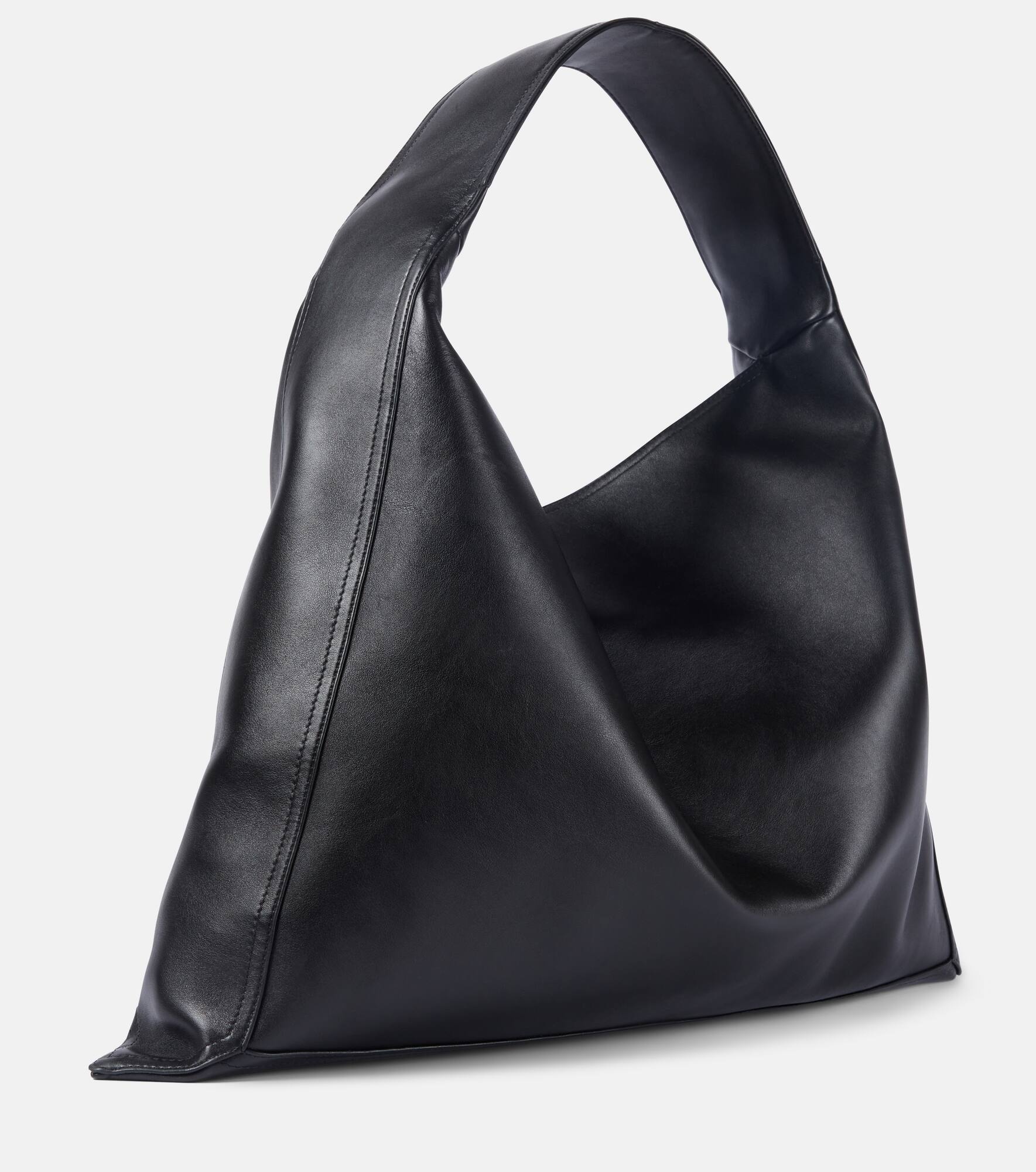 Hop Large leather tote bag - 4
