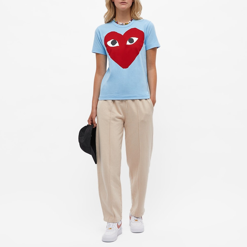 Comme des Garçons PLAY Comme des Garcons Play Women's Red Heart Logo Tee outlook