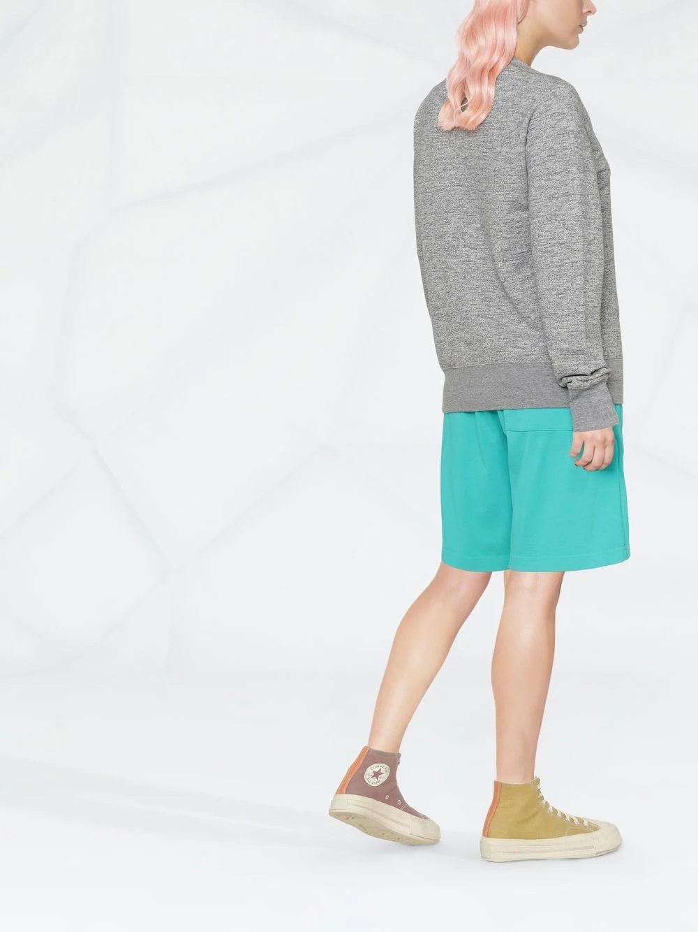 star-print sweatshirt - 3
