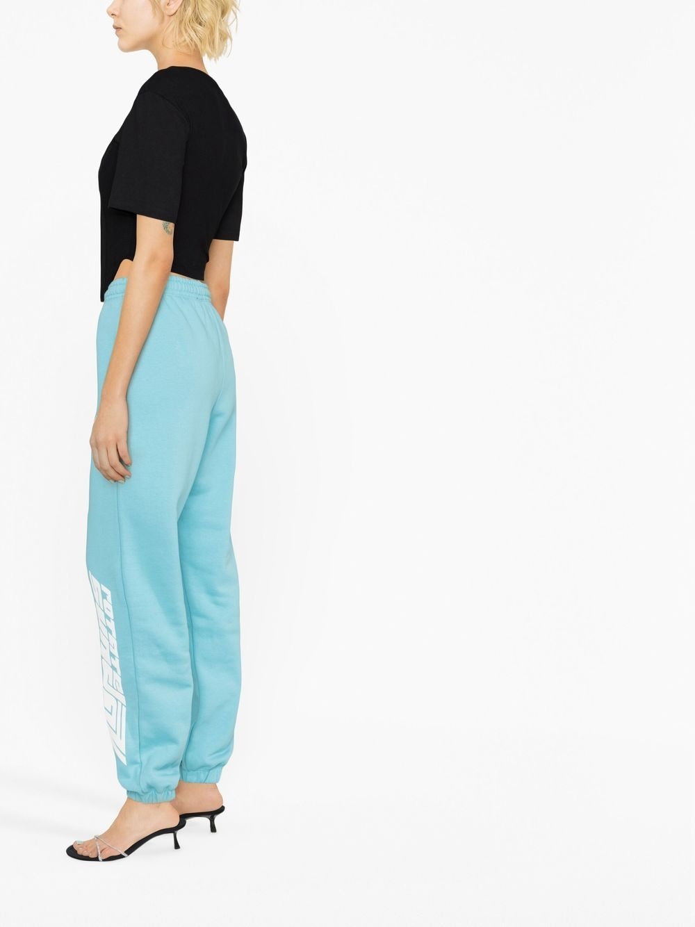 logo-print track pants - 4