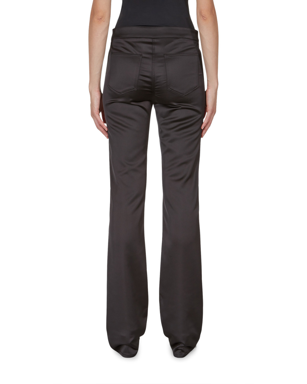 SATIN BUCKLE PANT - 5