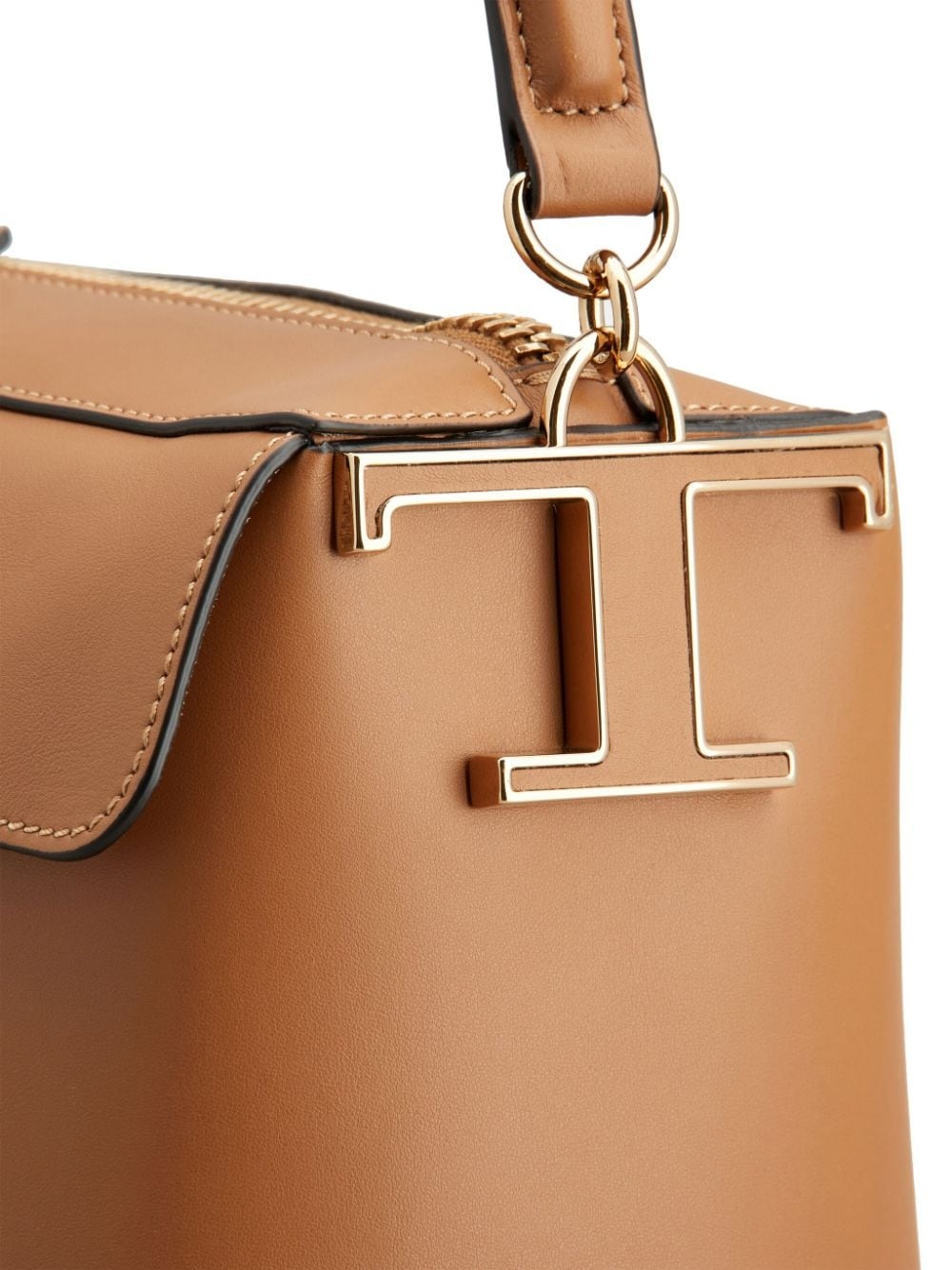 small T Case Boston leather shoulder bag - 5