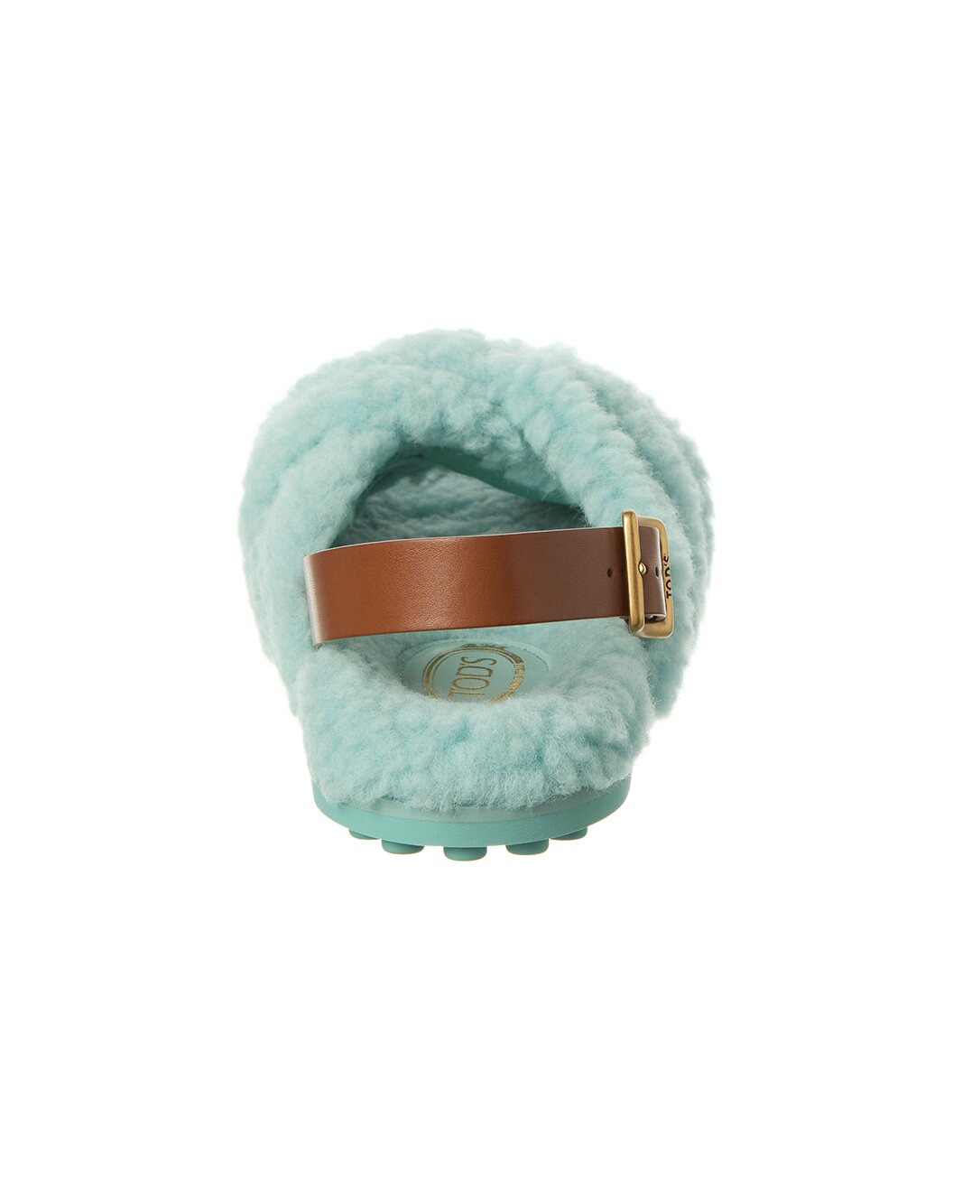 TOD’s Shearling & Leather Sandal - 3
