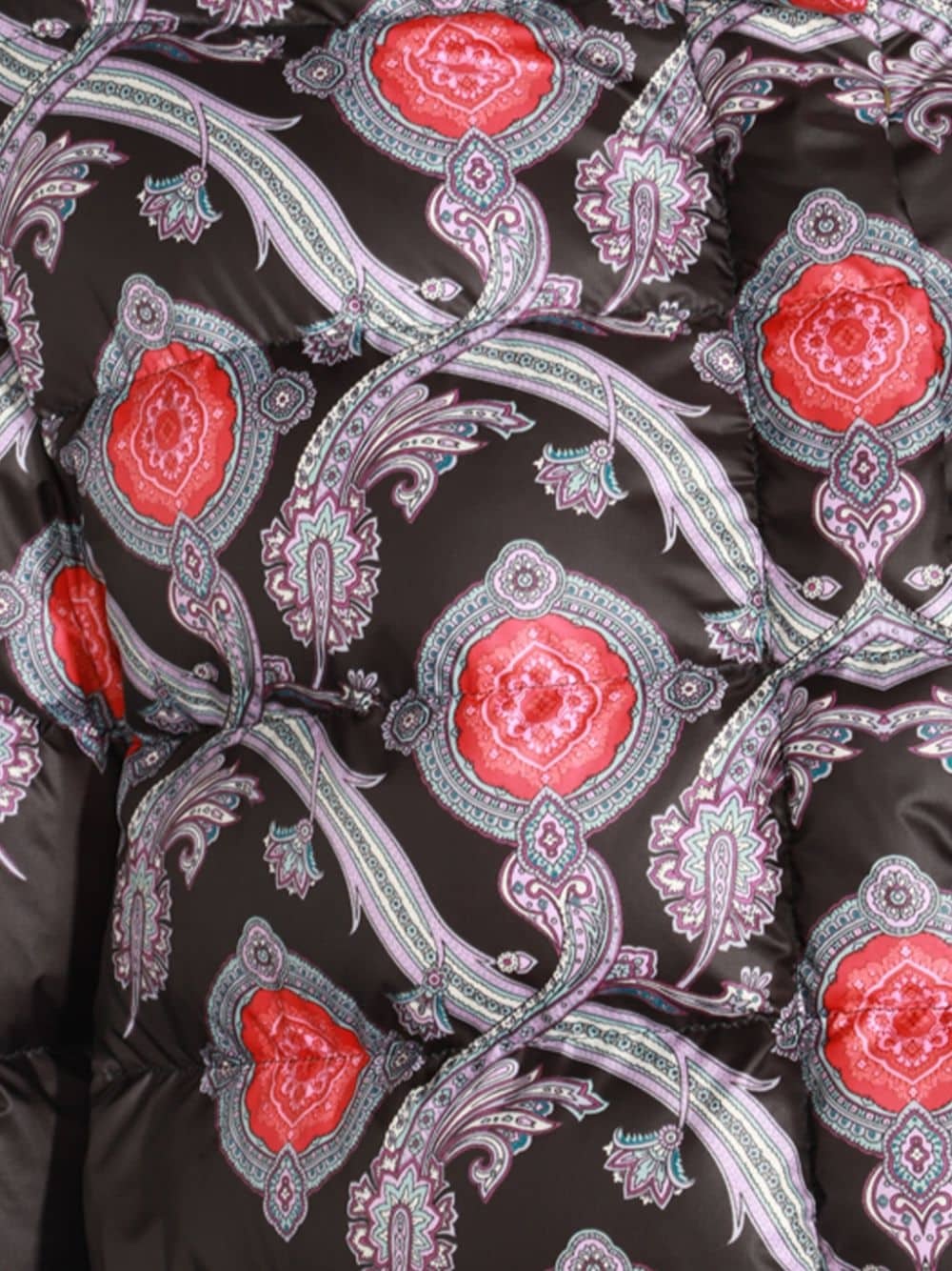 printed down coat - 3