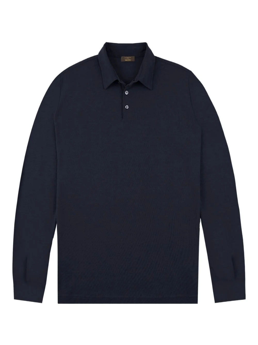 long-sleeve polo shirt - 1