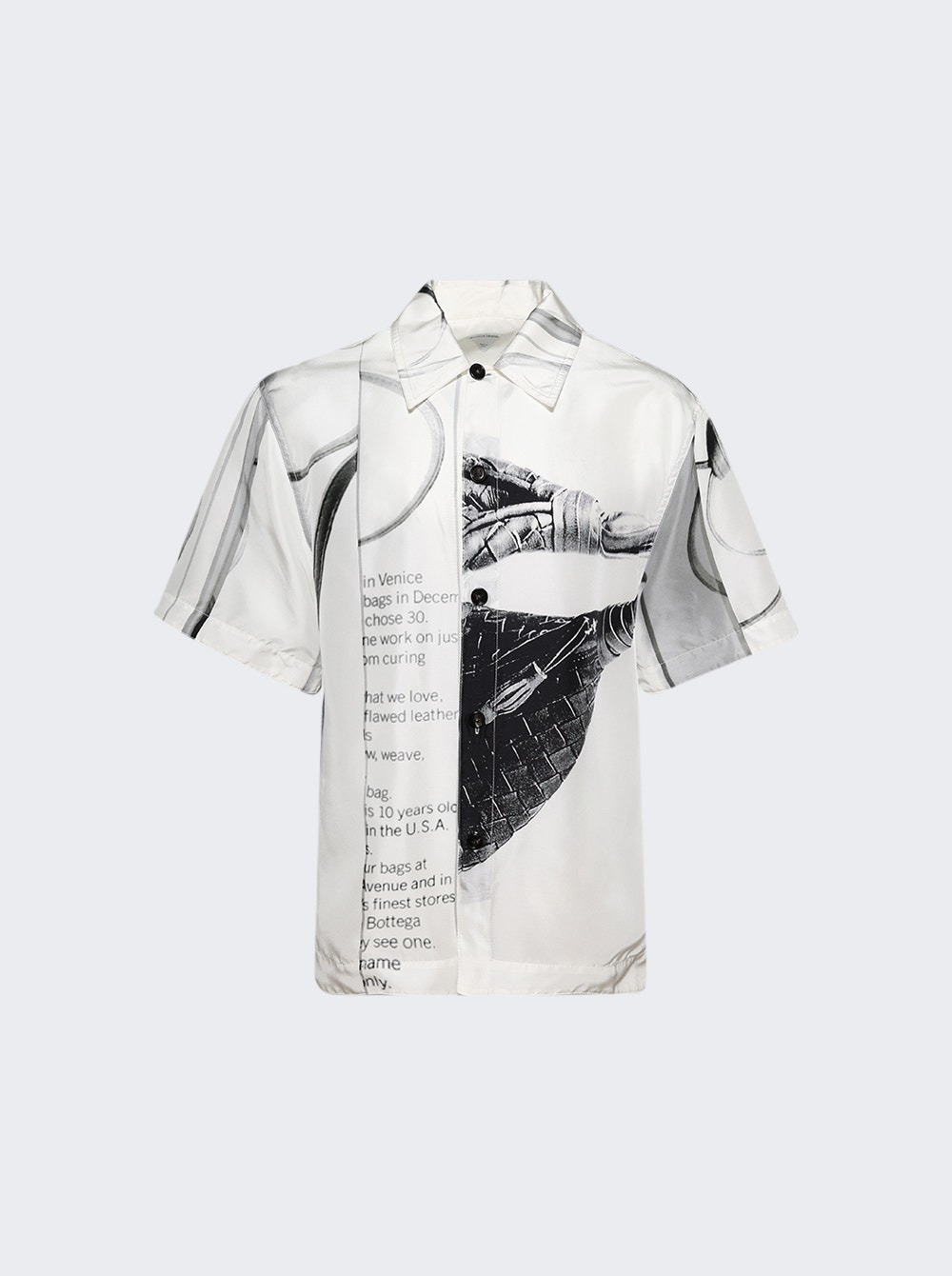 Printed Shirt Chalk And Black - 1