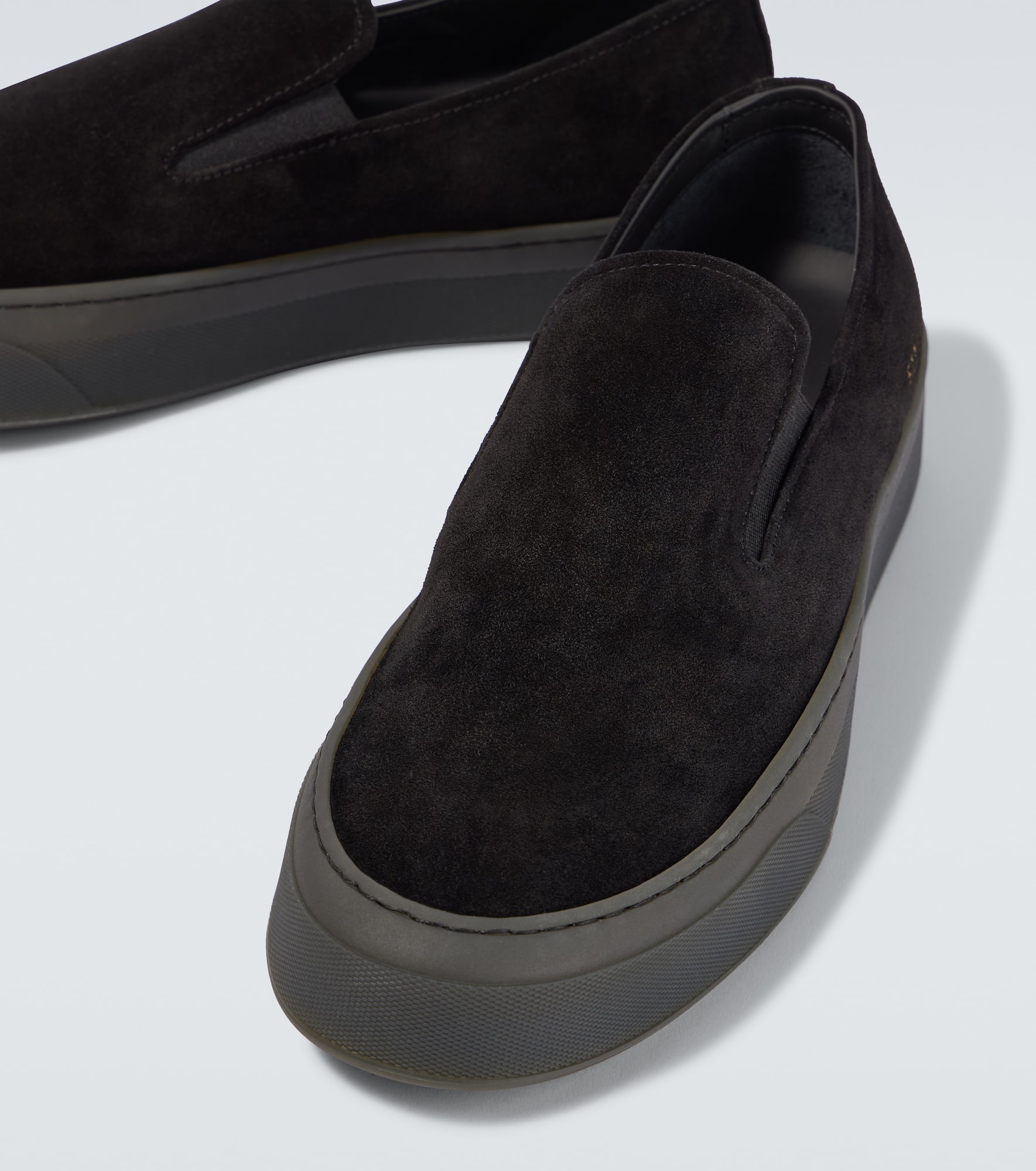 Suede slip-on sneakers - 3