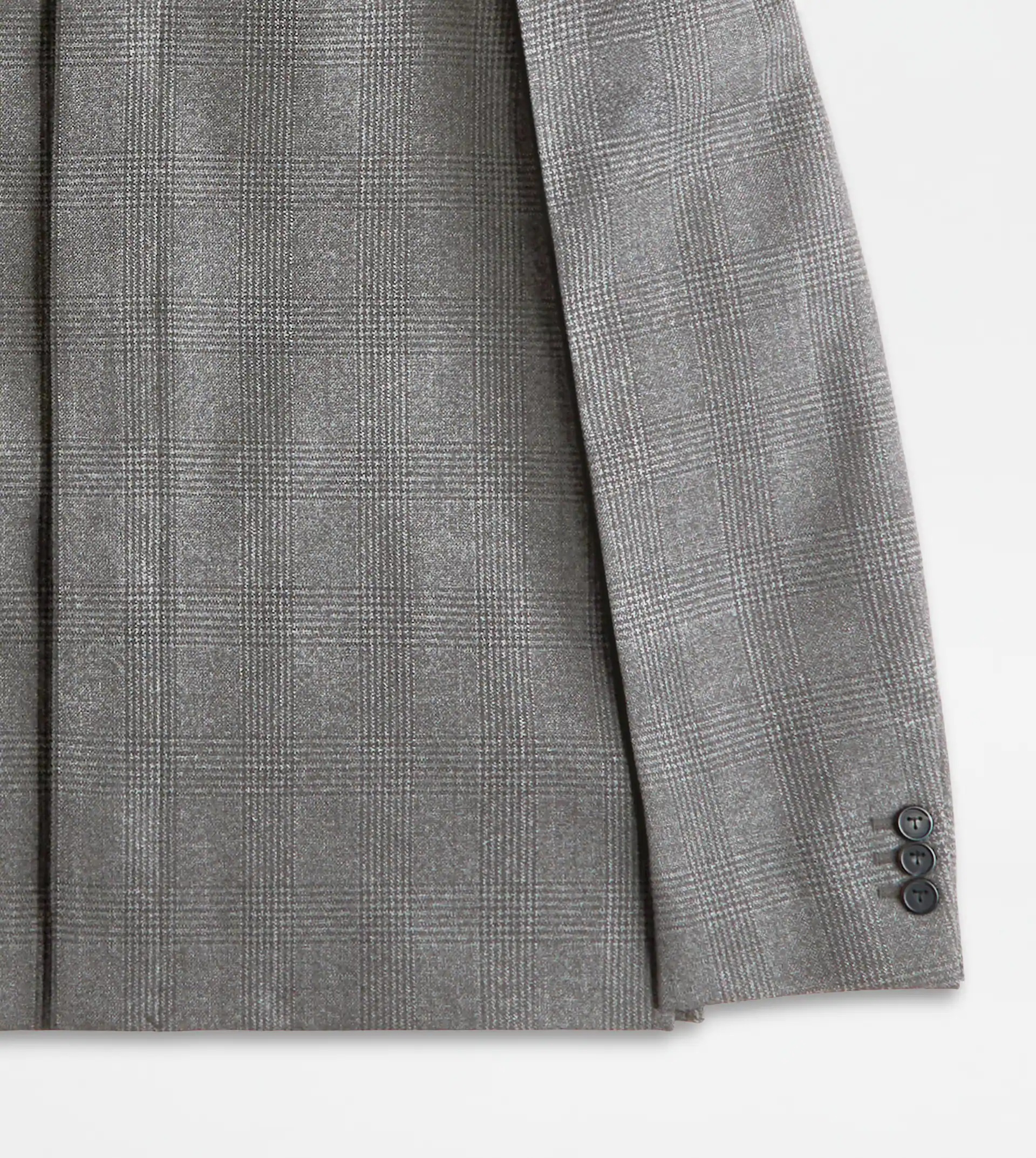 JACKET IN WOOL - BLACK - 8