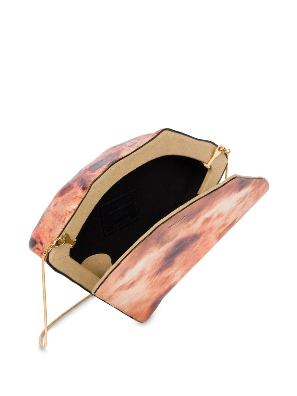pizza-like shoulder mini bag - 3