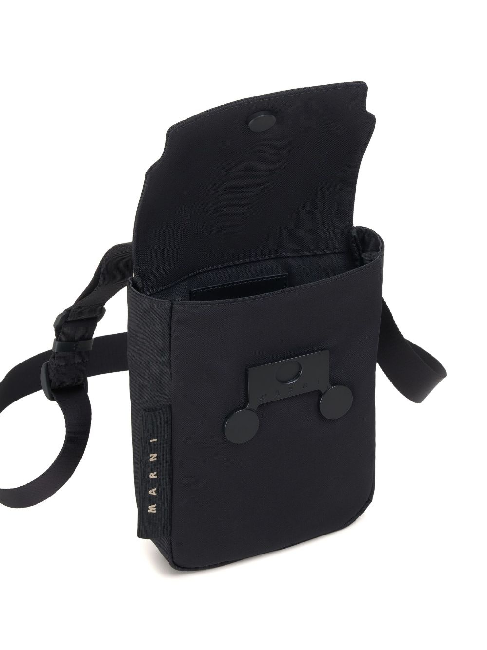 logo-lettering crossbody bag - 5