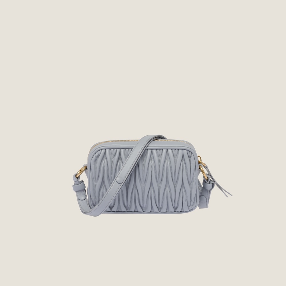 Matelassé nappa leather shoulder bag - 4