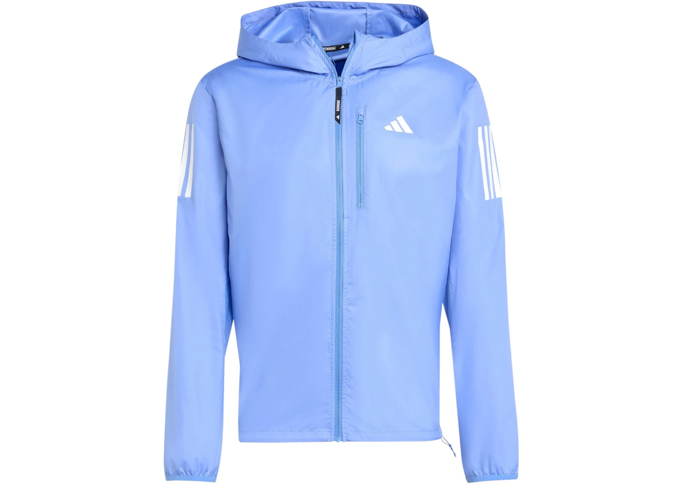 adidas Own The Run Jacket Blue Fusion - 1