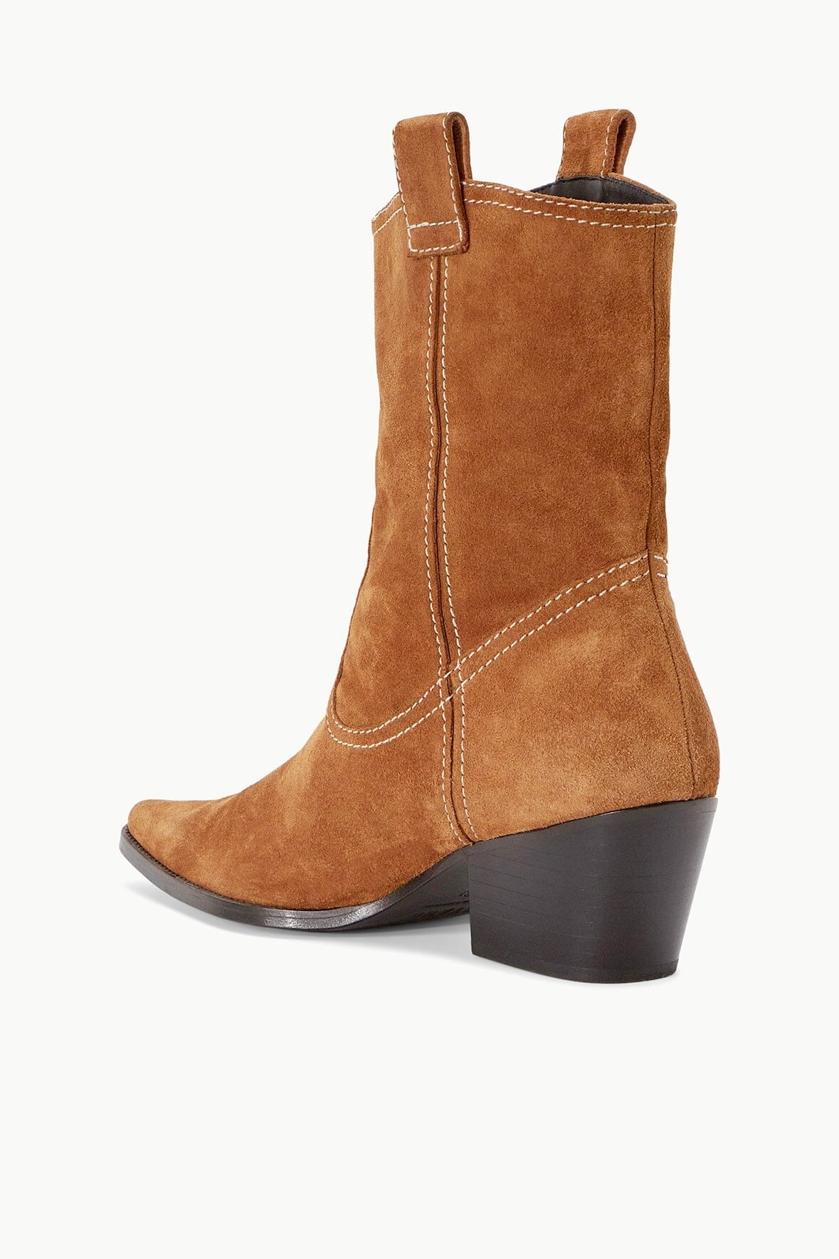 STAUD JUNE BOOT TAN SUEDE - 4