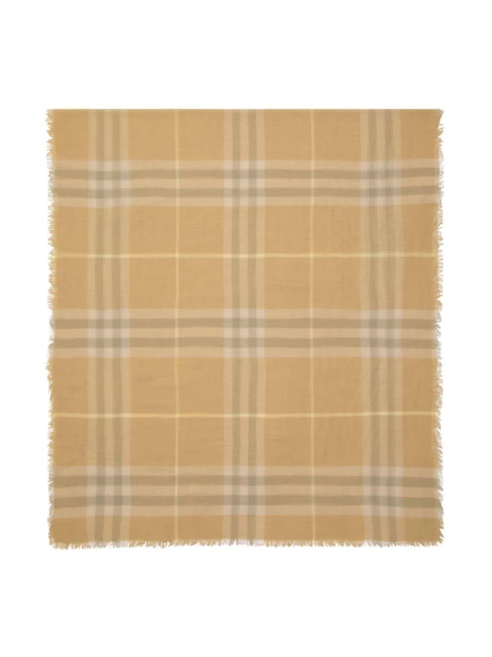 Vintage Check wool scarf - 3