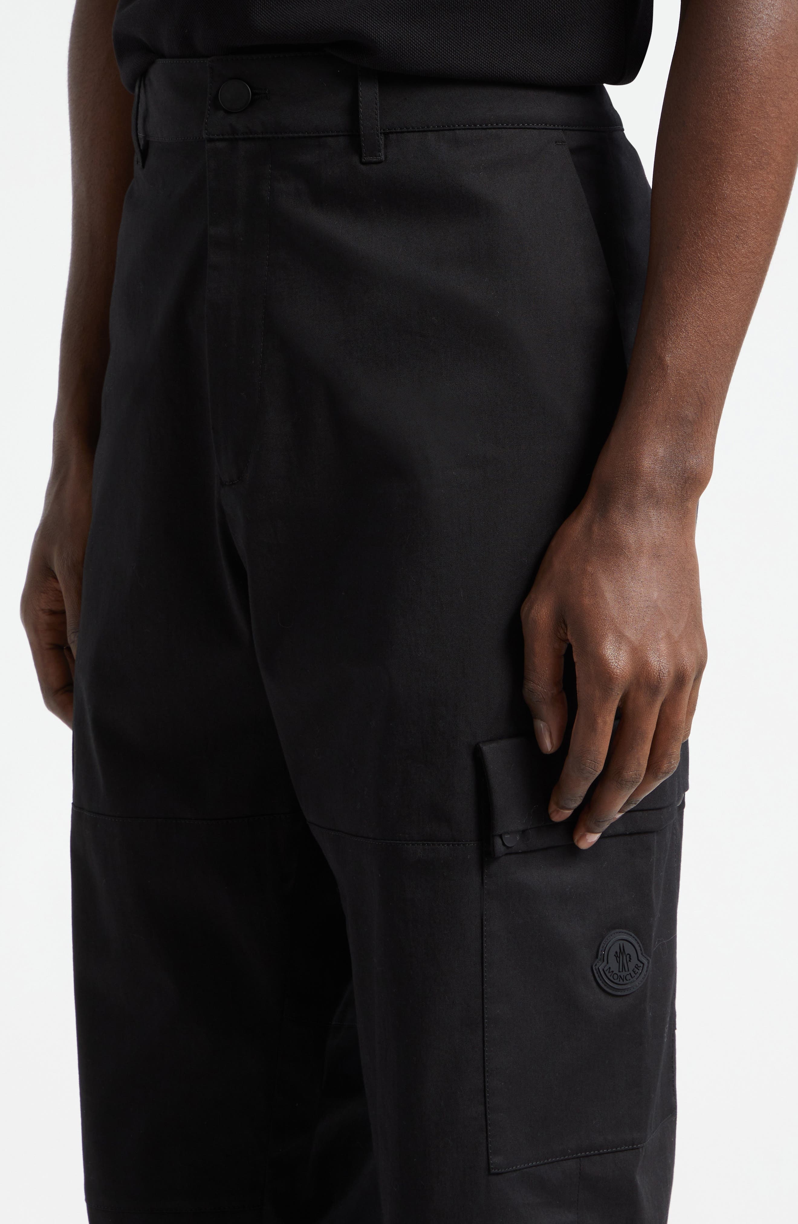 Stretch Cotton Cargo Pants - 4
