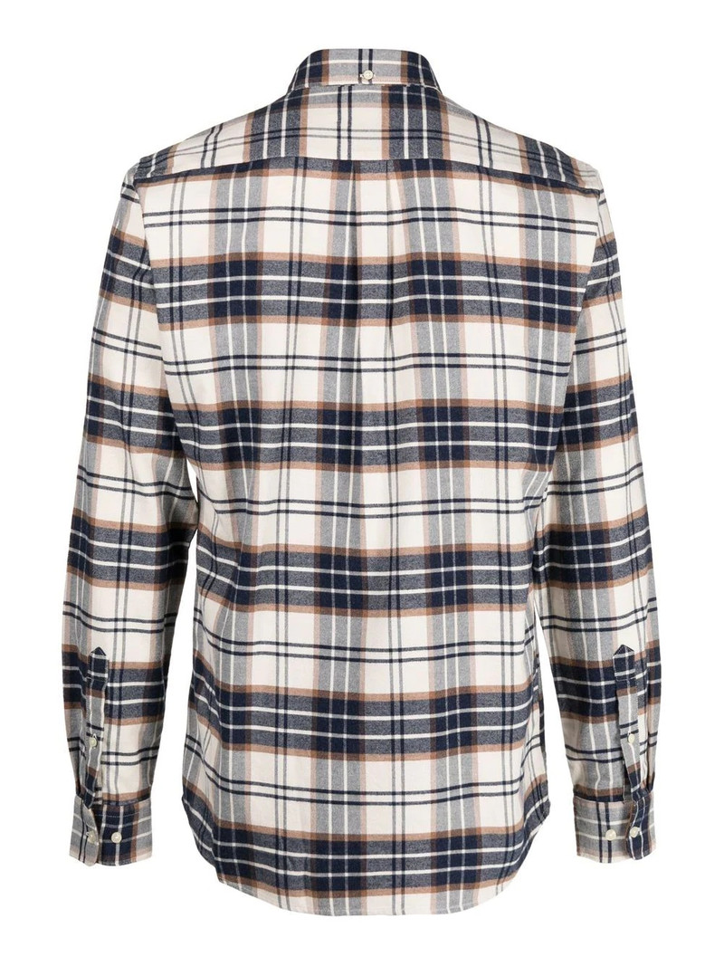 Barbour checked button-down shirt outlook