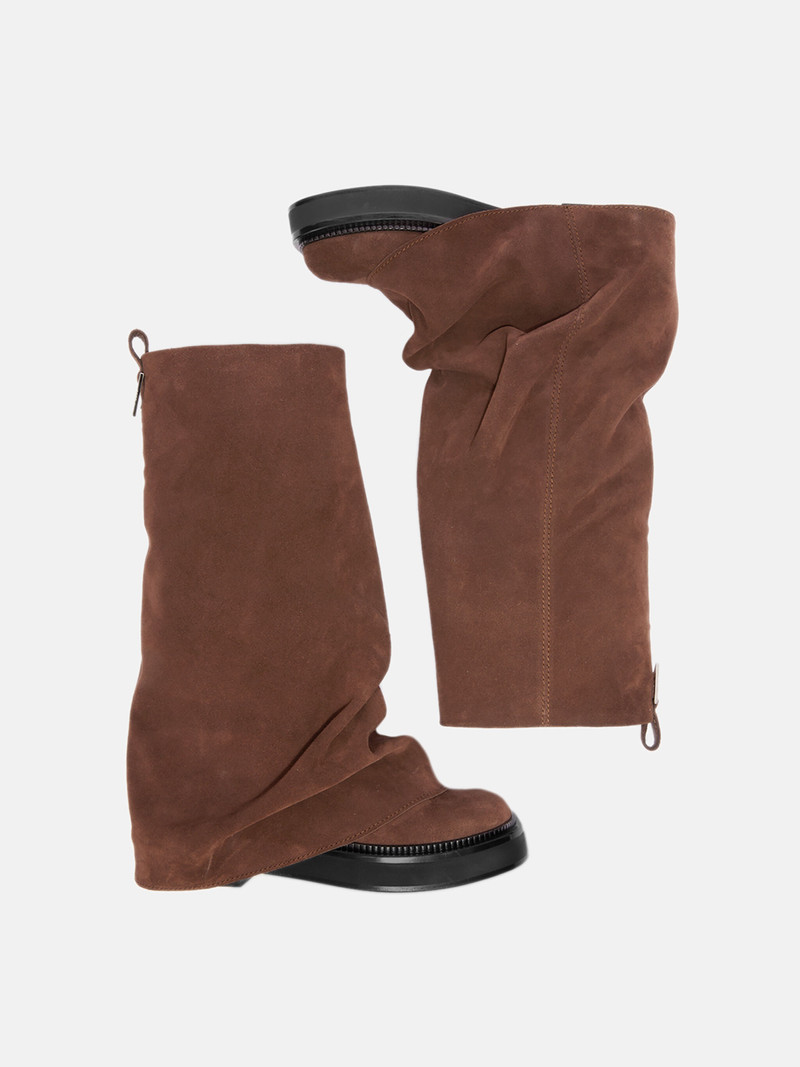 ''ROBIN'' CHOCOLATE COMBAT BOOT 4