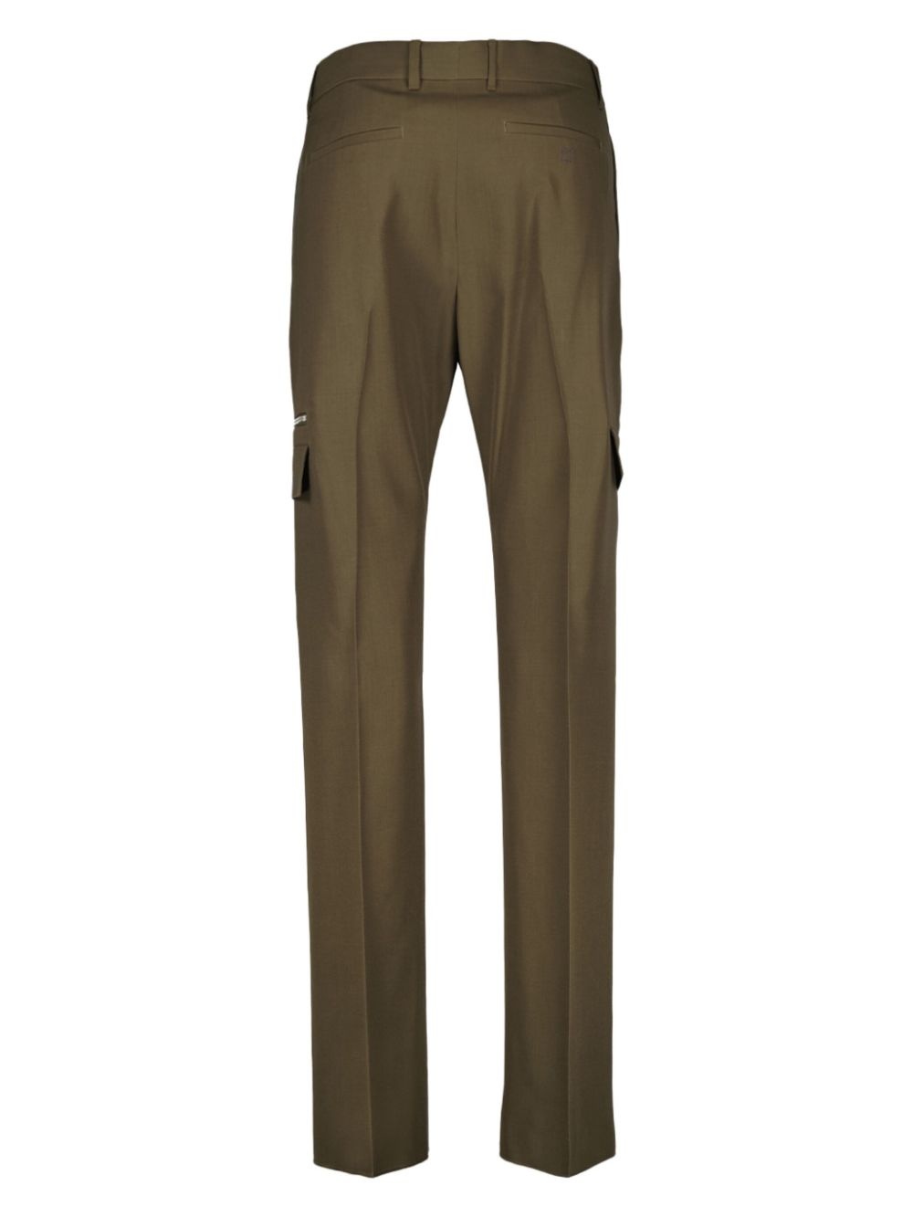 virgin wool cargo pants - 2
