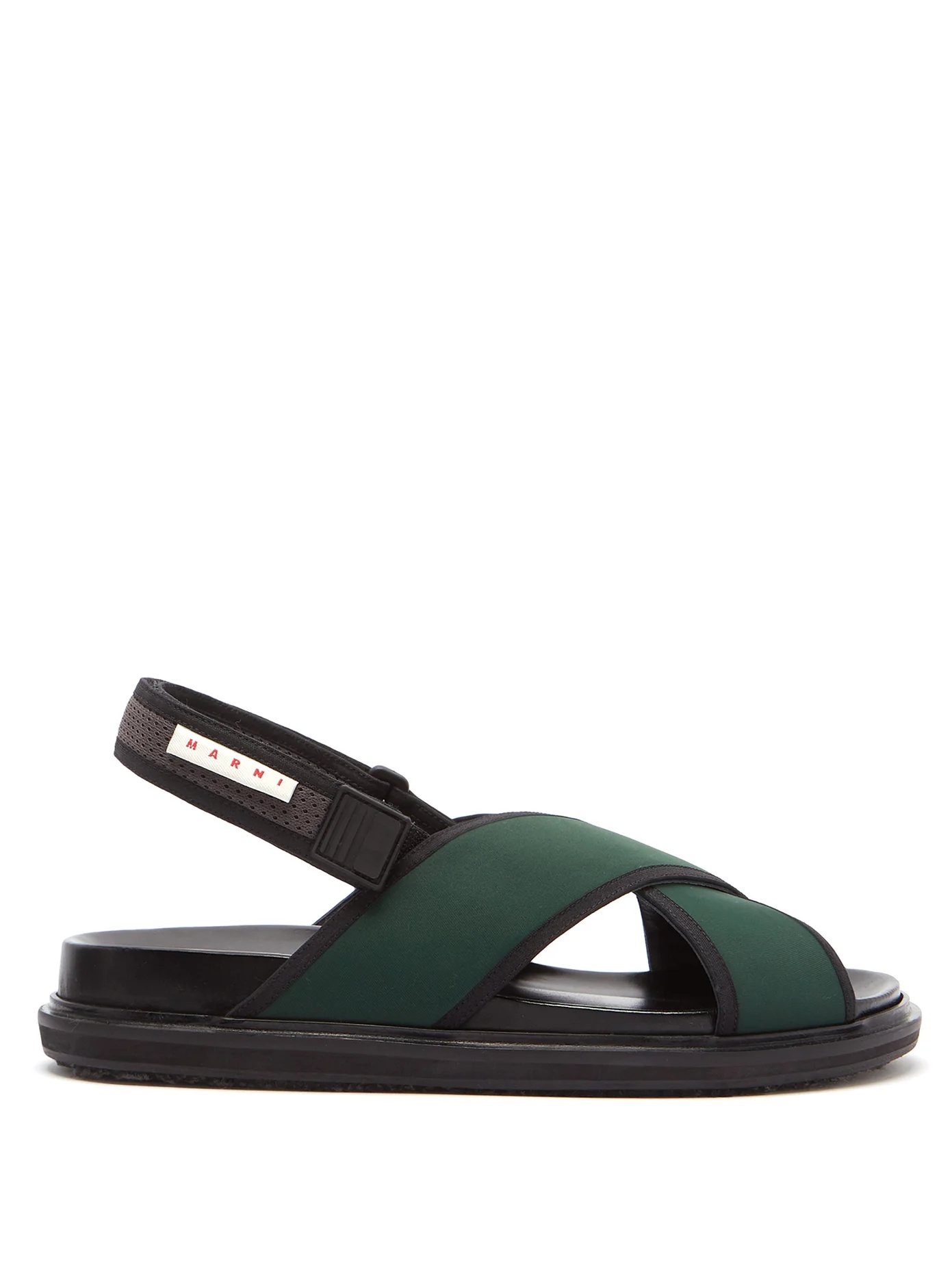 Fussbett crossover-strap technical sandals - 1