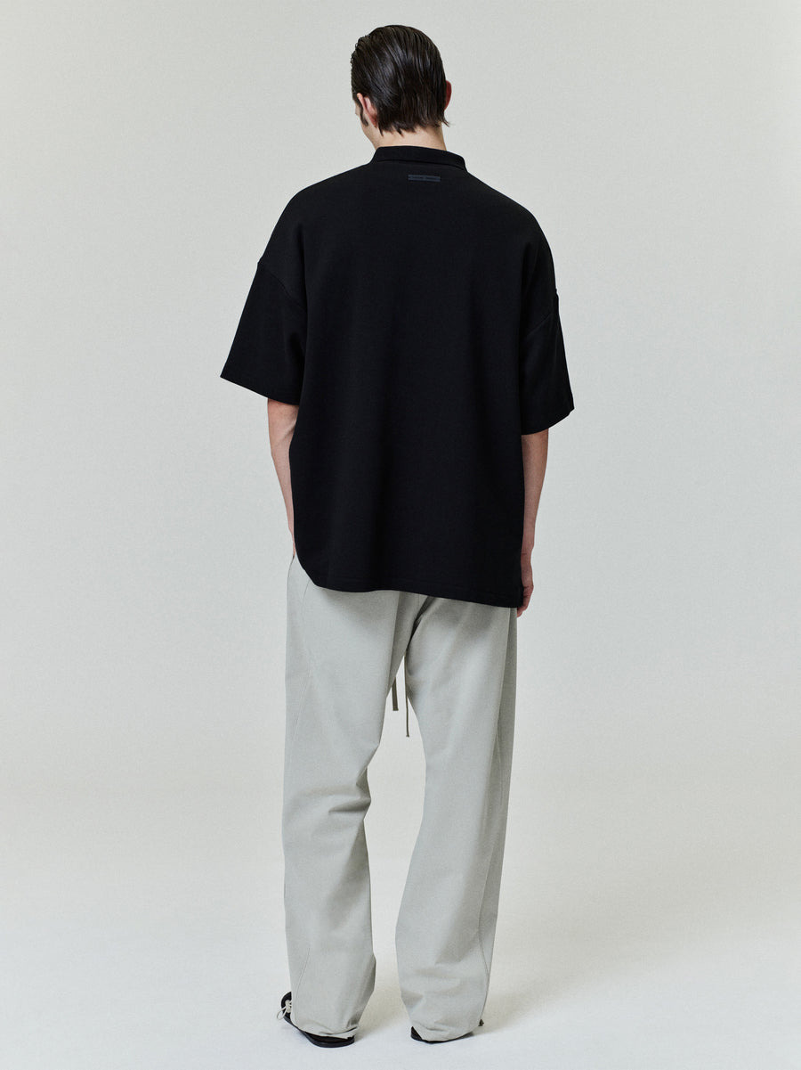 Pique 90's Polo Sleeve Tee - 2