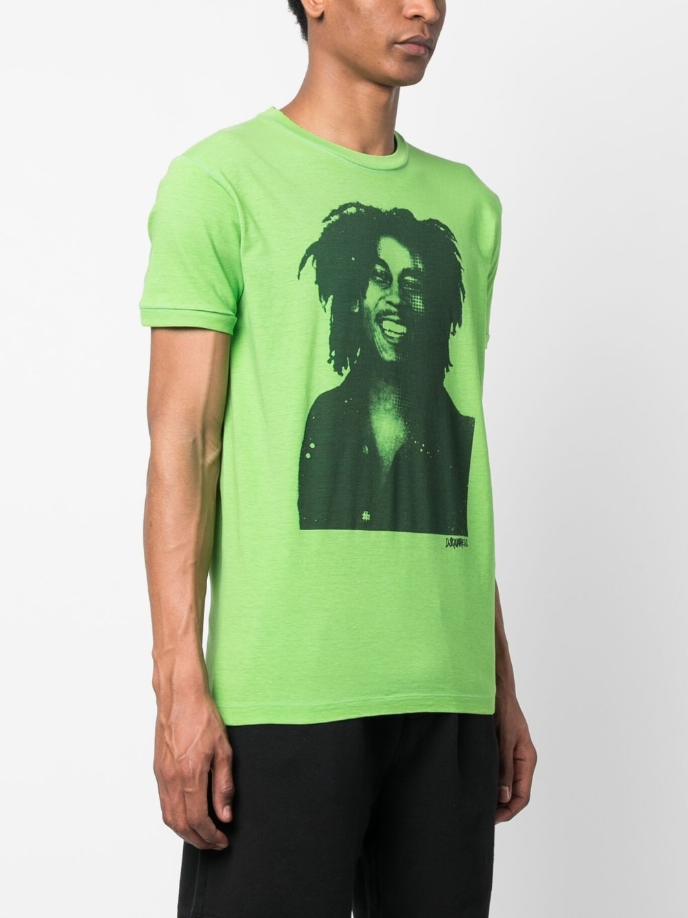 photograph-print cotton T-shirt - 3
