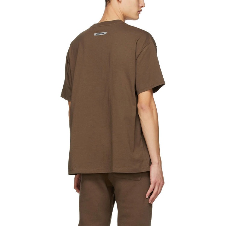 Fear of God Essentials FW20 Logo Tee 'Rain Drum' FOG-FW20-167 - 4
