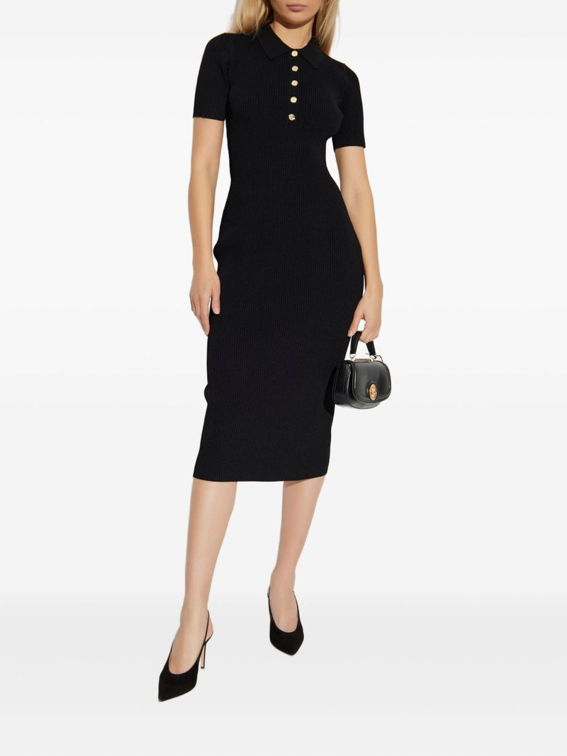MICHAEL KORS ribbed polo dress outlook