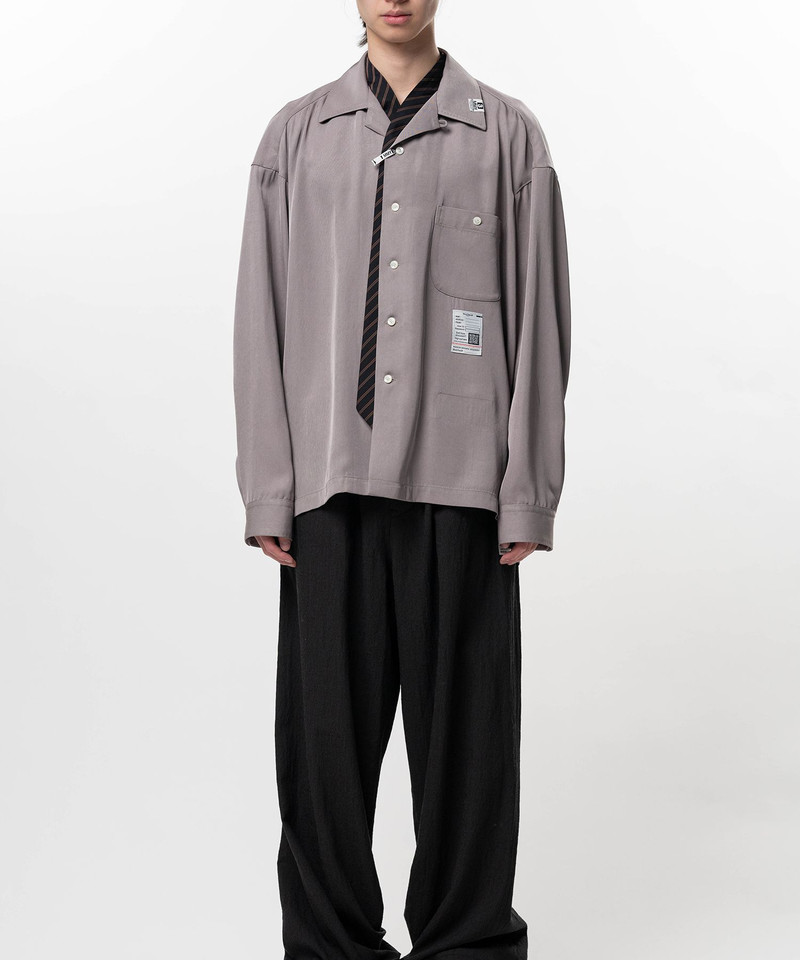 Maison MIHARAYASUHIRO Tie Combined Shirt outlook