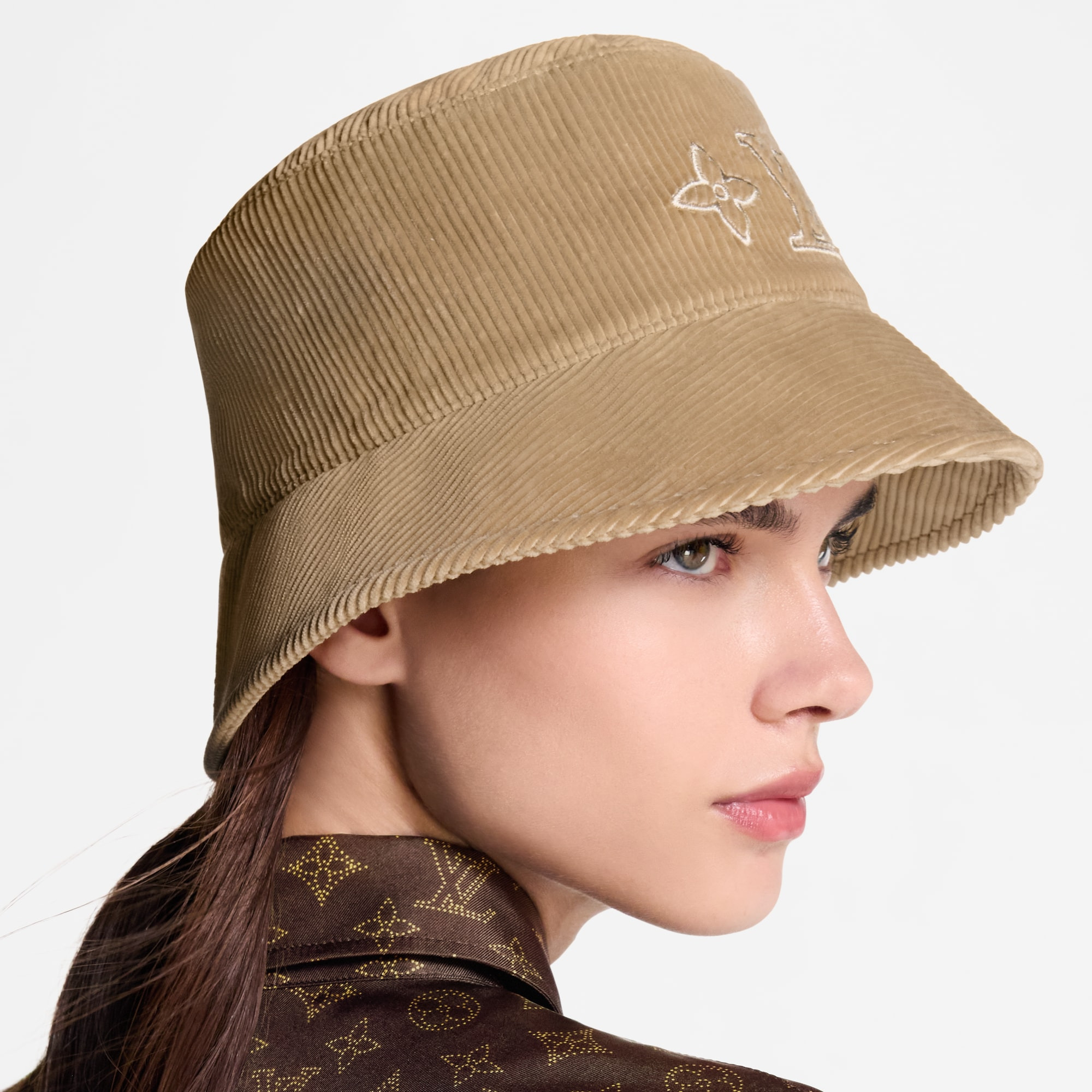 LV Signature Corduroy Hat - 5
