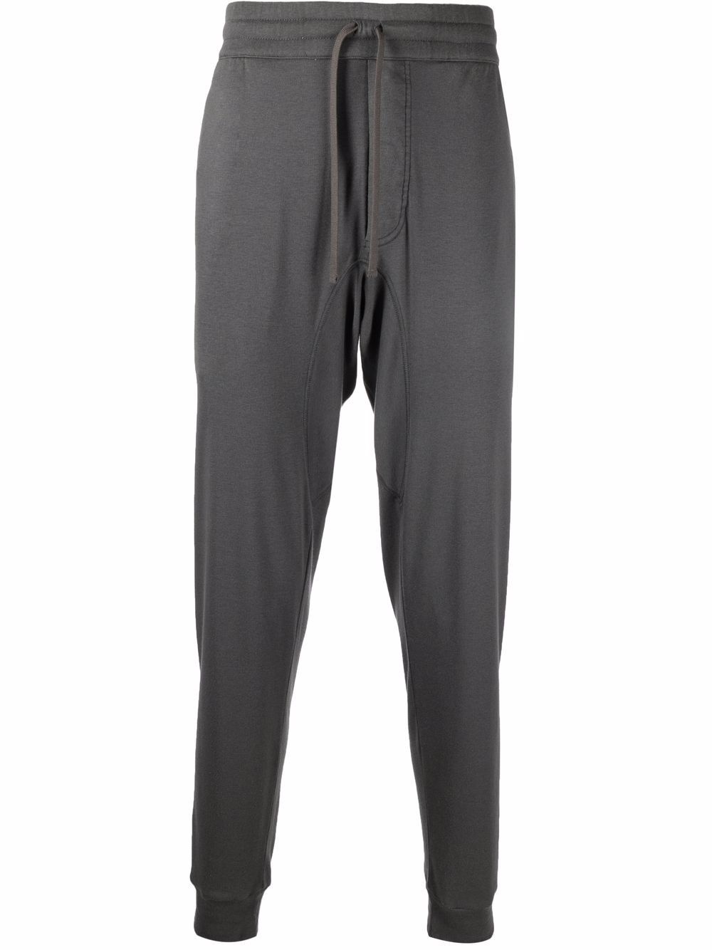 drawstring slim-fit track pants - 1