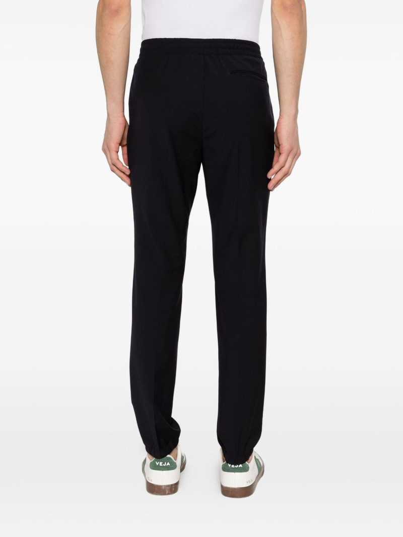 elastic-waistband trousers 4