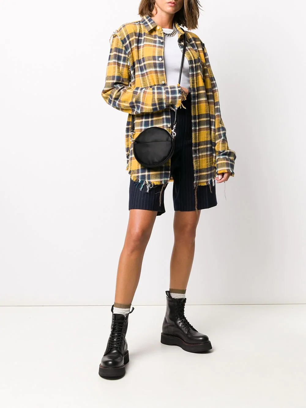 plaid long-sleeve shirt - 3