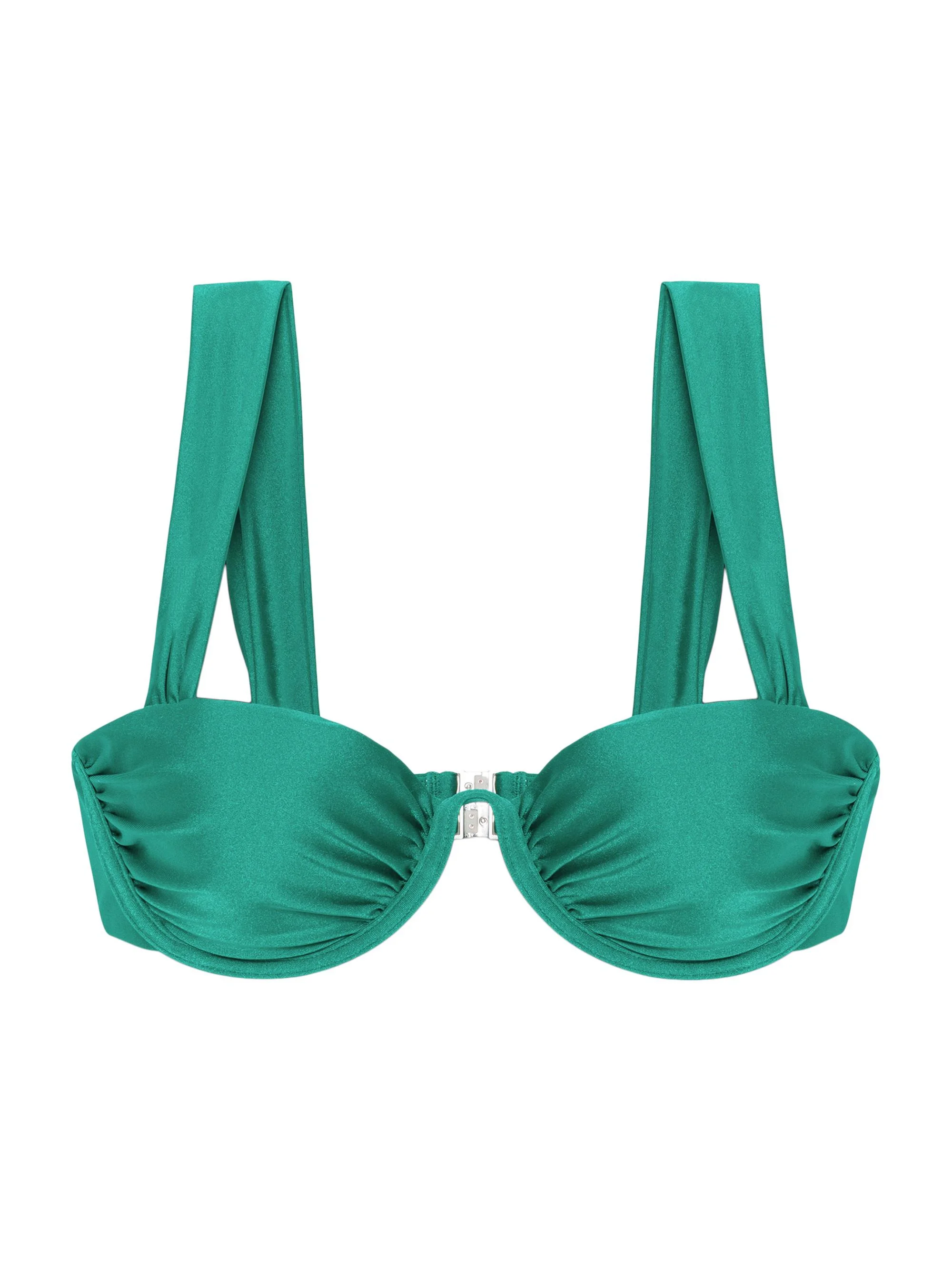 Women's Anniston Bikini Top - Kelly Green - 1