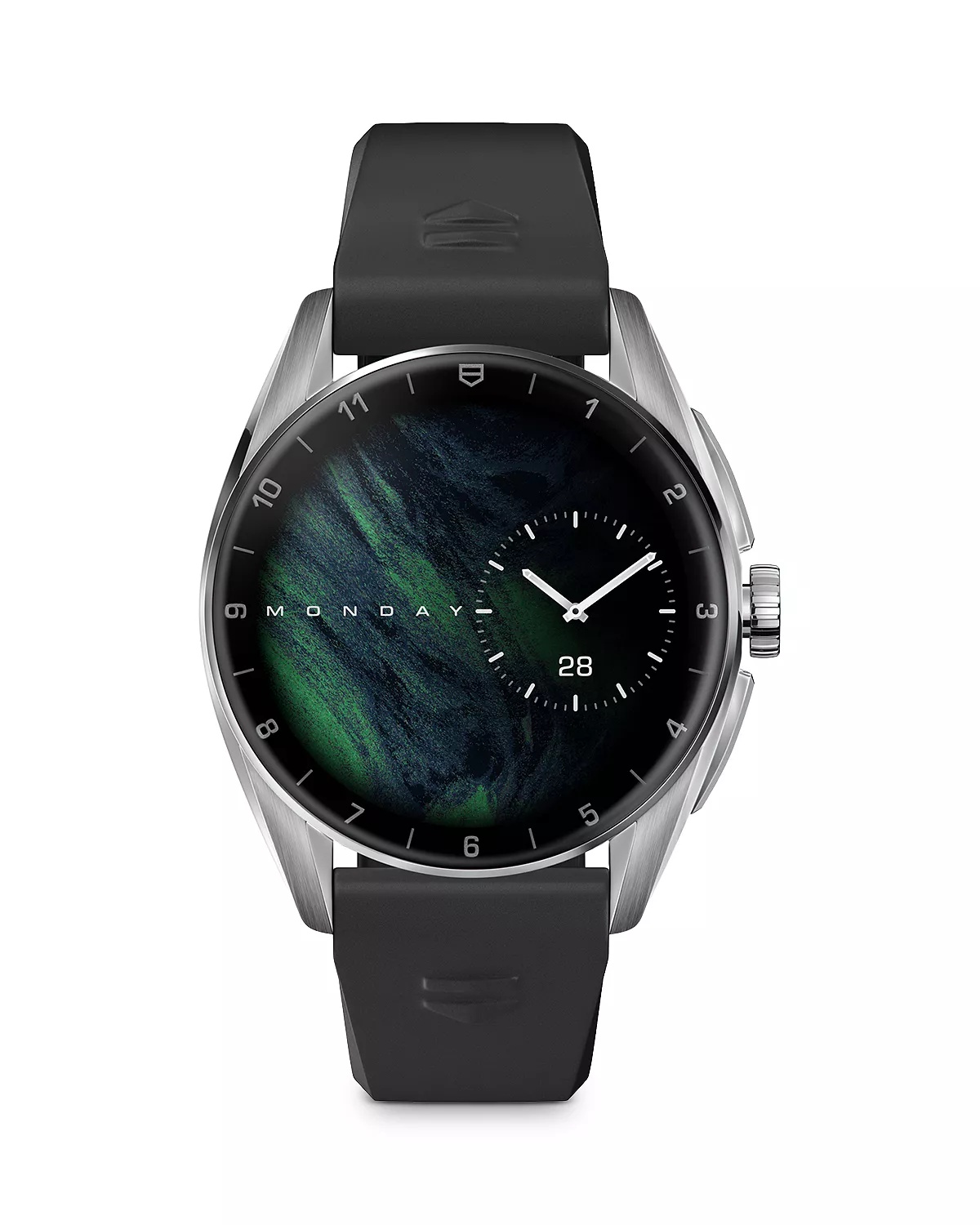 Connected Calibre E4 Rubber Strap Smartwatch, 42mm - 1