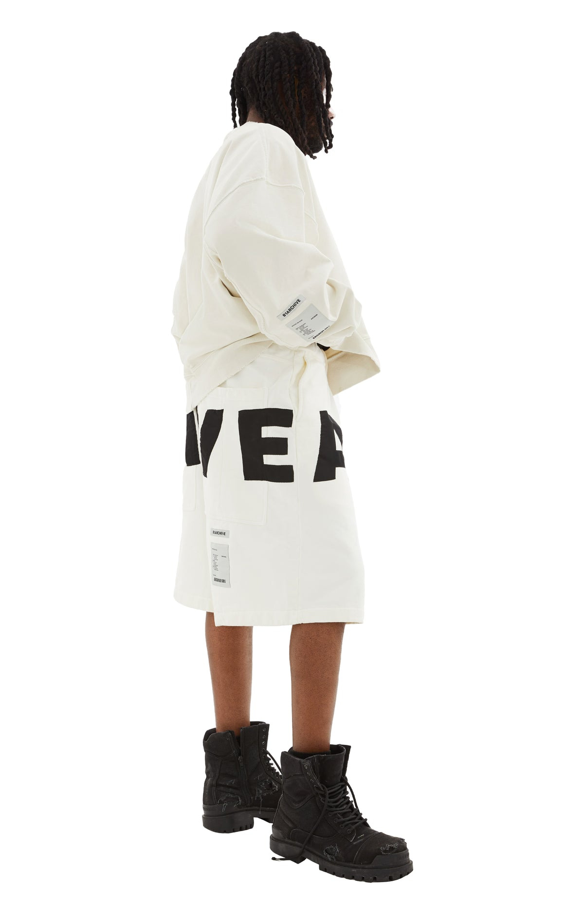 SKATE DRAWSTRING SHORT (ECRU) - 2