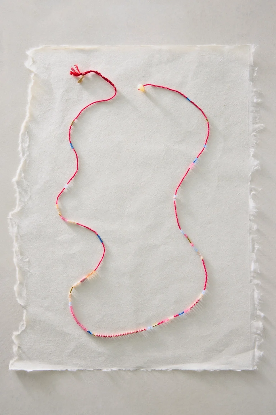 Muse Semi-Precious Exaggerated Beaded Necklace - 1