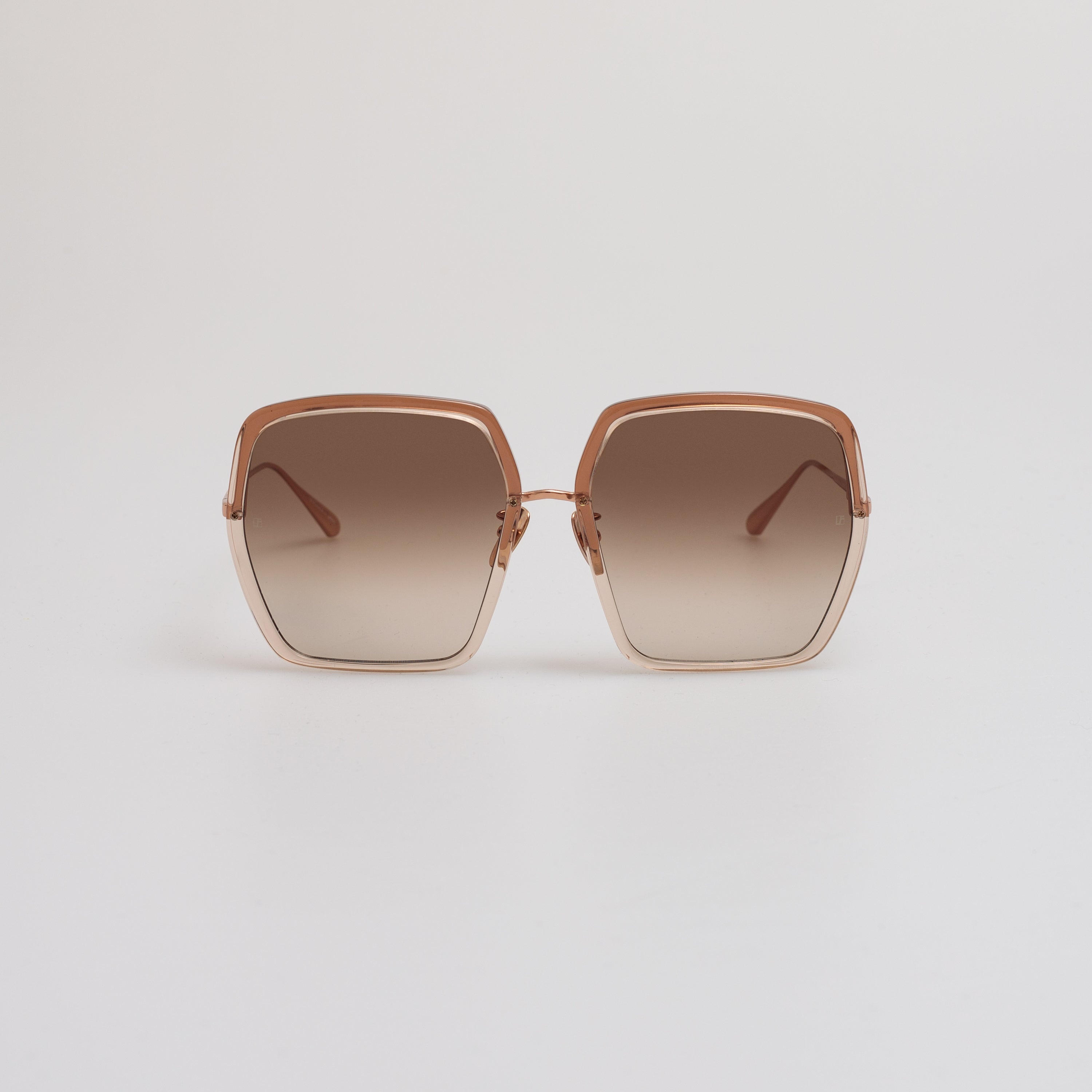 Syan Oversize Sunglasses in Ash - 1