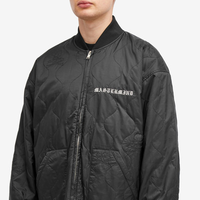 MASTERMIND WORLD MASTERMIND WORLD Quilted Bomber Jacket outlook