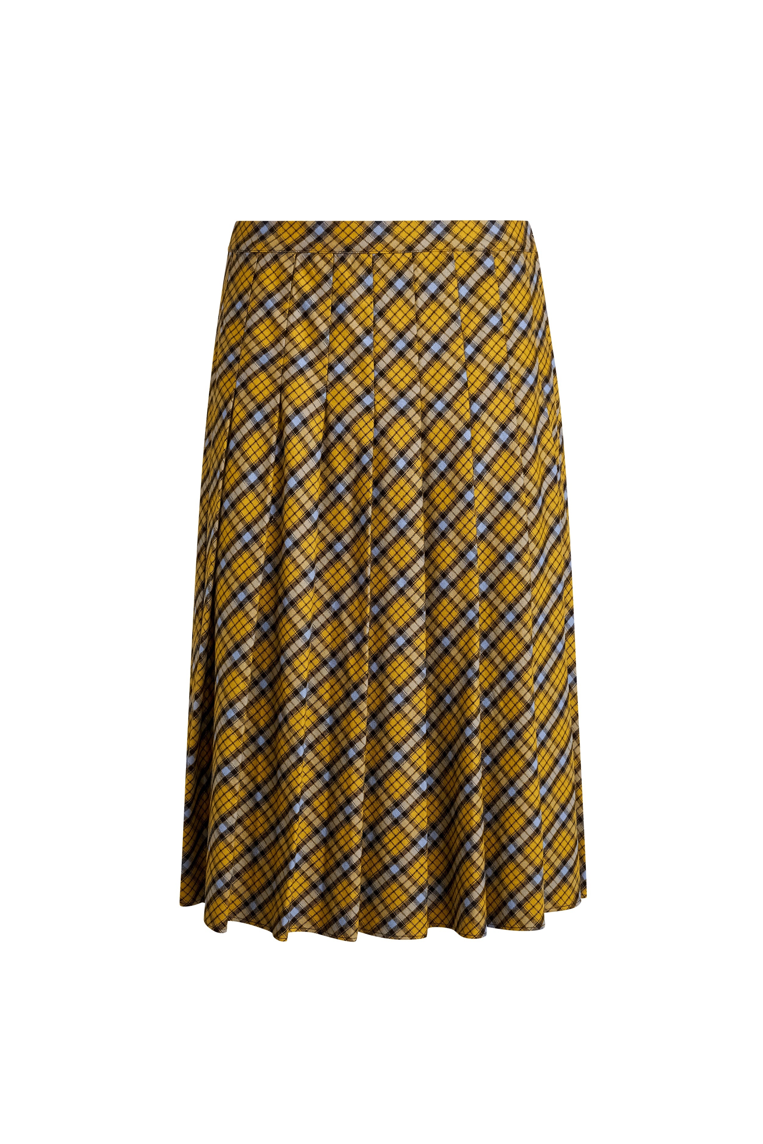 GIBSON PLEATED SKIRT IN PLAID - 1
